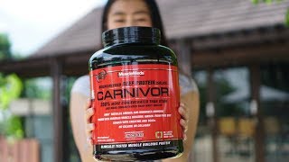 Whey Protein Dari Ekstrak Daging Review Carnivor [upl. by Gaul432]