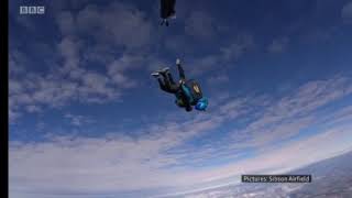 Cransley Hospice Skydive Proposal Katie and Jason [upl. by Treiber803]