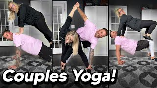 Trying Couples Yoga Hilarious [upl. by Eus]