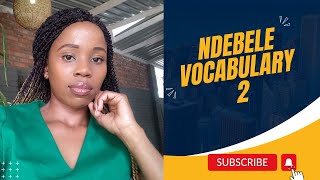 Ndebele Words for Beginners 2 [upl. by Atinnek]