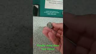 Finally a Coinstar score with more than two coins shorts [upl. by Nymsaj]