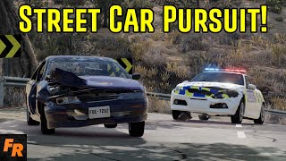 Street Car Pursuit  BeamNG Drive [upl. by Armallas]