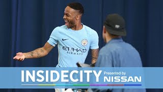 RAHEEM STERLING HITS CAMERAMAN  Nike Kit Shoot  INSIDE CITY 247 [upl. by Olivette417]