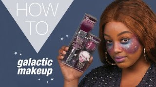 Superdrug X Real Techniques  Halloween 2018  Galactic Makeup  Vinty Nellie [upl. by Zamora393]