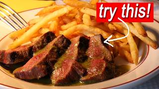 5 Best STEAK FRITES in Paris According to Locals [upl. by Hafital]