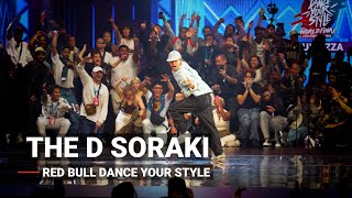 THE D SORAKI 🇯🇵 at Red Bull Dance Your Style  World Finals  stance [upl. by Steinway]