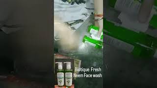 Biotic fresh neem face wash for pimple controls all skin wome ❣️man❣️❣️❣️❣️❣️ skin care [upl. by Laeria727]