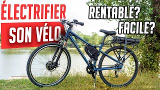 Fabriquez VOTRE vélo à assistance électrique MAISON  Test et Comparatifs avec ceux du commerce [upl. by Aicilihp]