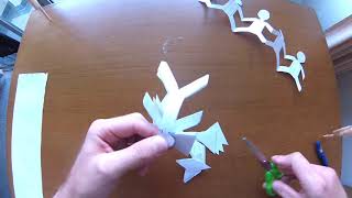 Comment Faire une Guirlande en Papier  Farandole en papier TUTO [upl. by Rehc170]