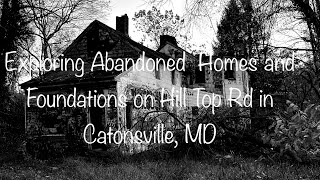 Exploring Abandoned Houses and Structures on Hilltop Rd in Catonsville MD October 29 2022 BP80 [upl. by Licha]