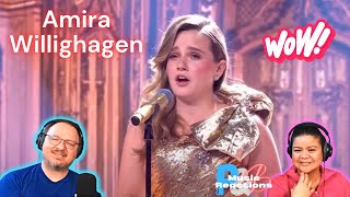 Amira Willighagen Ebben Ne Andro Lontana 2023  Hollands Got Talent All Stars Couples Reaction [upl. by Niamjneb847]