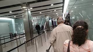 Travel between HeathrowLondon airport terminal 3 to terminal 5 [upl. by Nikolaus]