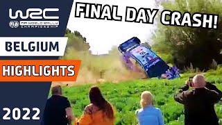 Day 3 Afternoon Highlights  WRC Ypres Rally Belgium 2022 [upl. by Adnirual]