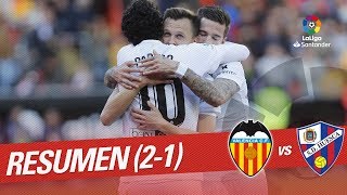 Resumen de Valencia CF vs SD Huesca 21 [upl. by Fina]