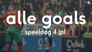 Bekijk alle goals van speeldag 4 in de Jupiler Pro League [upl. by Chenee182]