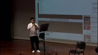 Guy Ropartz Andante et Allegro Trumpet solo Andante [upl. by Ainekahs133]