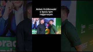 Antek Królikowski o byciu tym najgorszym [upl. by Aizirk]