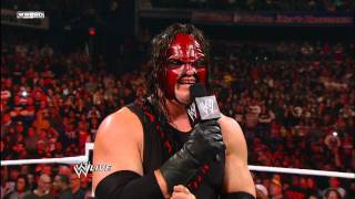 Raw  Kane tells John Cena why hes been targeted [upl. by Newton]