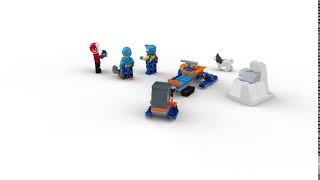 LEGO 60191 Arctic Exploration Team  LEGO City [upl. by Notnirt363]