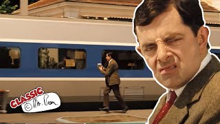 Mr Bean Misses His Train and Loses His Suitcase  Mr Beans Holiday  Classic Mr Bean [upl. by Orit]