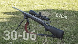 Long Range Fun With A 3006 amp Meopta Optika 6 318X56 [upl. by Ujawernalo606]