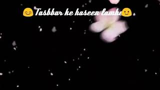 Tasabbur Ke Haseen Lamhe Tere ehsaas Karte Hai female version  Whatsapp Status video 2018 [upl. by Atinor]