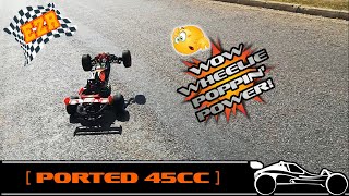 Porting a Rovan 45cc Baja 5B  Part 2 │ 15 Scale RC [upl. by Humfrey]