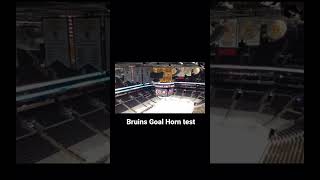 Boston Bruins Goal Horn test [upl. by Marthena]