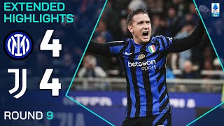 INTERJUVENTUS 44  EXTENDED HIGHLIGHTS  SERIE A 202425 [upl. by Ellertnom]