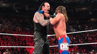 The Undertaker returns to attack AJ Styles WWE Elimination Chamber 2020 [upl. by Oflodur]