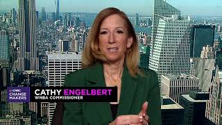 WNBA Cathy Engelbert CNBC Changemakers for Womens History Month [upl. by Ursi]