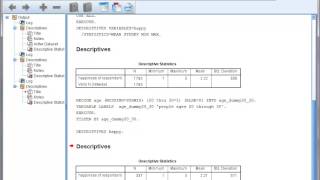 SPSS Analyzing Subsets and Groups [upl. by Enened]