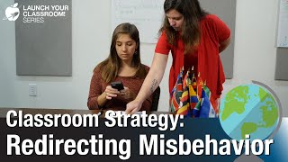 Classroom Strategy Redirecting Misbehavior [upl. by Romilda]