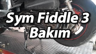 Sym Fiddle 3 Bakım [upl. by Lleunamme]