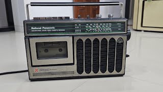 National Panasonic 2 in 1 tape radio model RQ 519DS 9023321435 [upl. by Templeton]