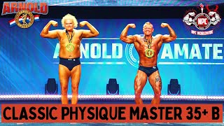 Arnold Sports Festival Amateur 2024  Classic Physique Master 35 B  Final e Premiação [upl. by Hnil172]