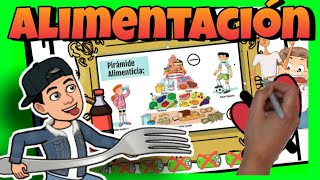 🍎 La ALIMENTACIÓN SALUDABLE 🍎 para NIÑOS de PRIMARIA [upl. by Kaylyn]