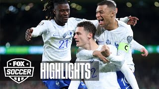 Ireland vs France Highlights  UEFA European Qualifiers [upl. by Beeck]