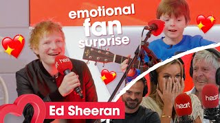 Ed Sheeran surprises 10yearold superfan Rafa [upl. by Carlee671]