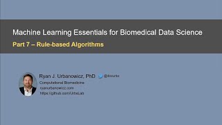 7 RuleBased Machine Learning Algorithms [upl. by Nohsram]