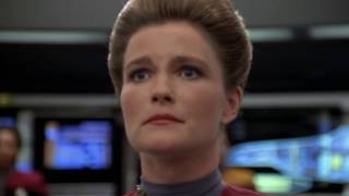 Star Trek Voyager S1 E1 Janeway Speech extended [upl. by Nadual]