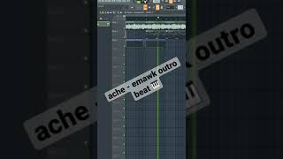 ache  emawk outro beat flstudio tiktok remix [upl. by Graniah]