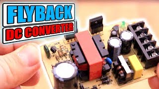 FLYBACK DC  DC Converter Theory And Example [upl. by Ecinom606]