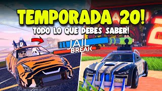 🏅NUEVA ACTUALIZACION en ☘️JAILBREAK TEMPORADA 20  Febrero 2024 [upl. by Sykes]