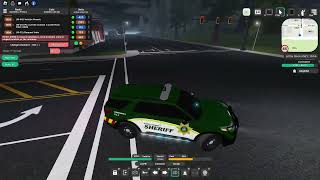 Roblox Maple County  Crazy chase with a Hellcat [upl. by Eissert]