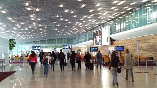 A Video of Paris Charles de Gaulle Airport Part 2 Terminal 2 Hall M [upl. by Tihom]