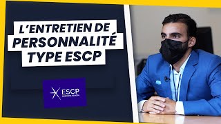 INTÉGRER ESCP  Exemple dentretien réussi [upl. by Aimal]