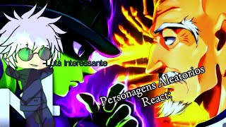 Personagens Aleatorios React Netero X Meruem Hunter X Hunter Markim [upl. by Theall]