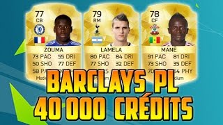 FUT 16  Squad Barclays PL  40 000 Crédits [upl. by Posehn]