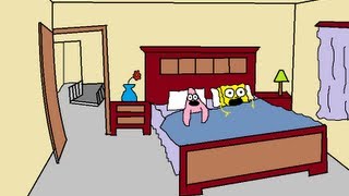 Spongebob in PARANORMAL ACTIVITY [upl. by Etnor]